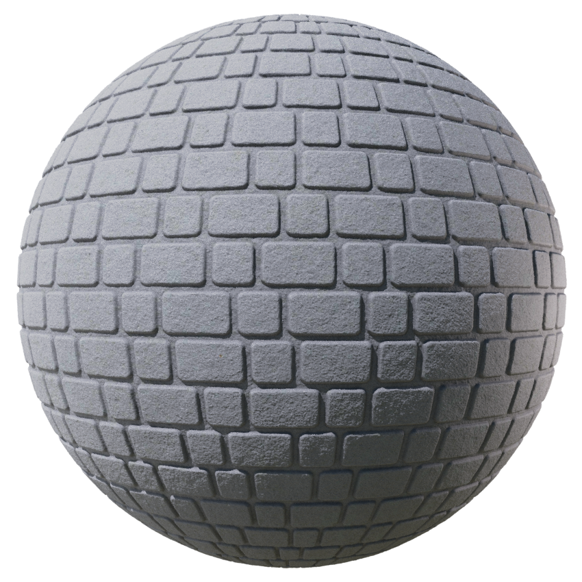 Brick pattern pavement 02